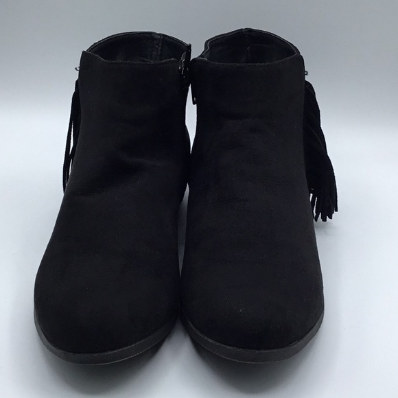 New Madden Girl black suede booties - Picture 5 of 7